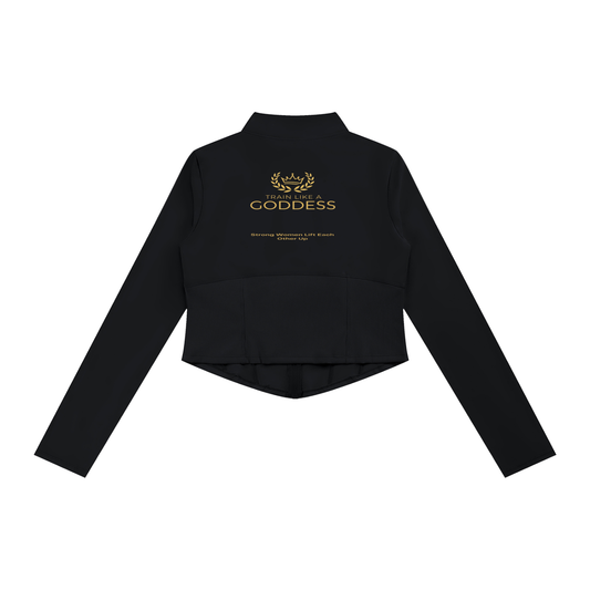Women's Slim Fit Full-Zip Yoga Jacket