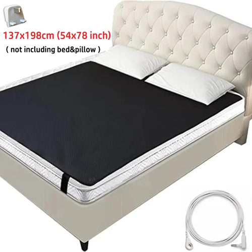 Large Earthing Grounding Mat for Bed - 137x198cm (54x78 inch)