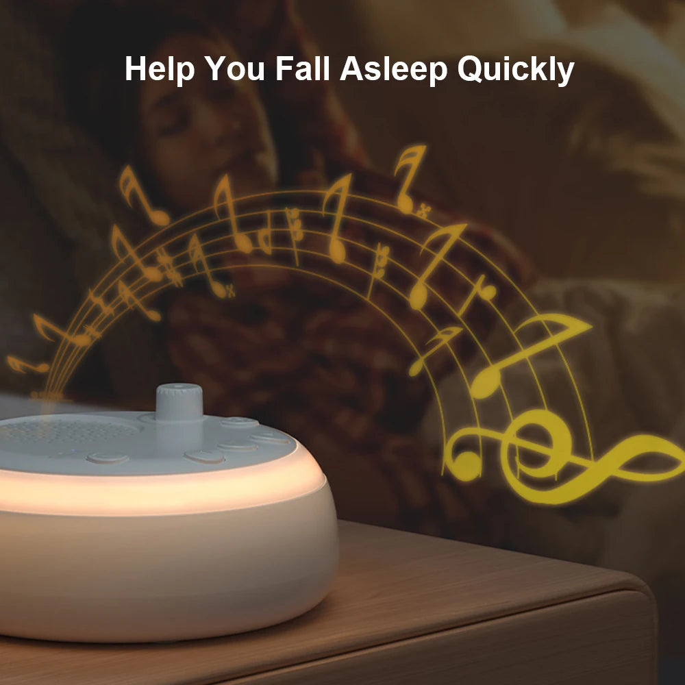 White Noise Machine Mini Baby Sleep Machine 16 Soothing Sounds
