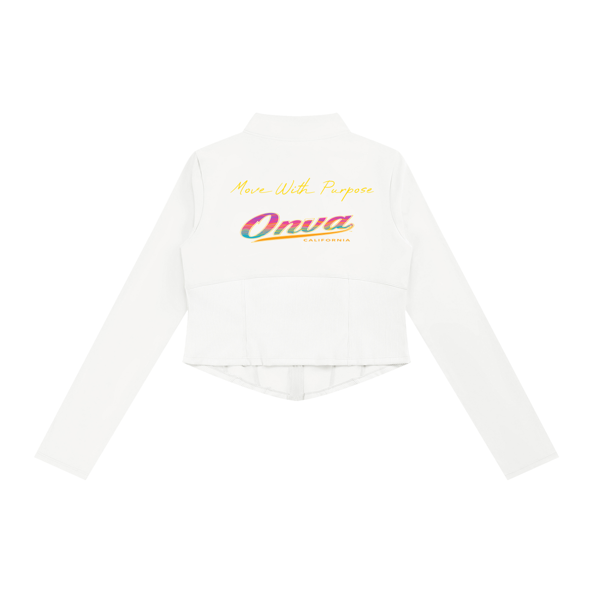 Women's Slim Fit Full-Zip Yoga Jacket
