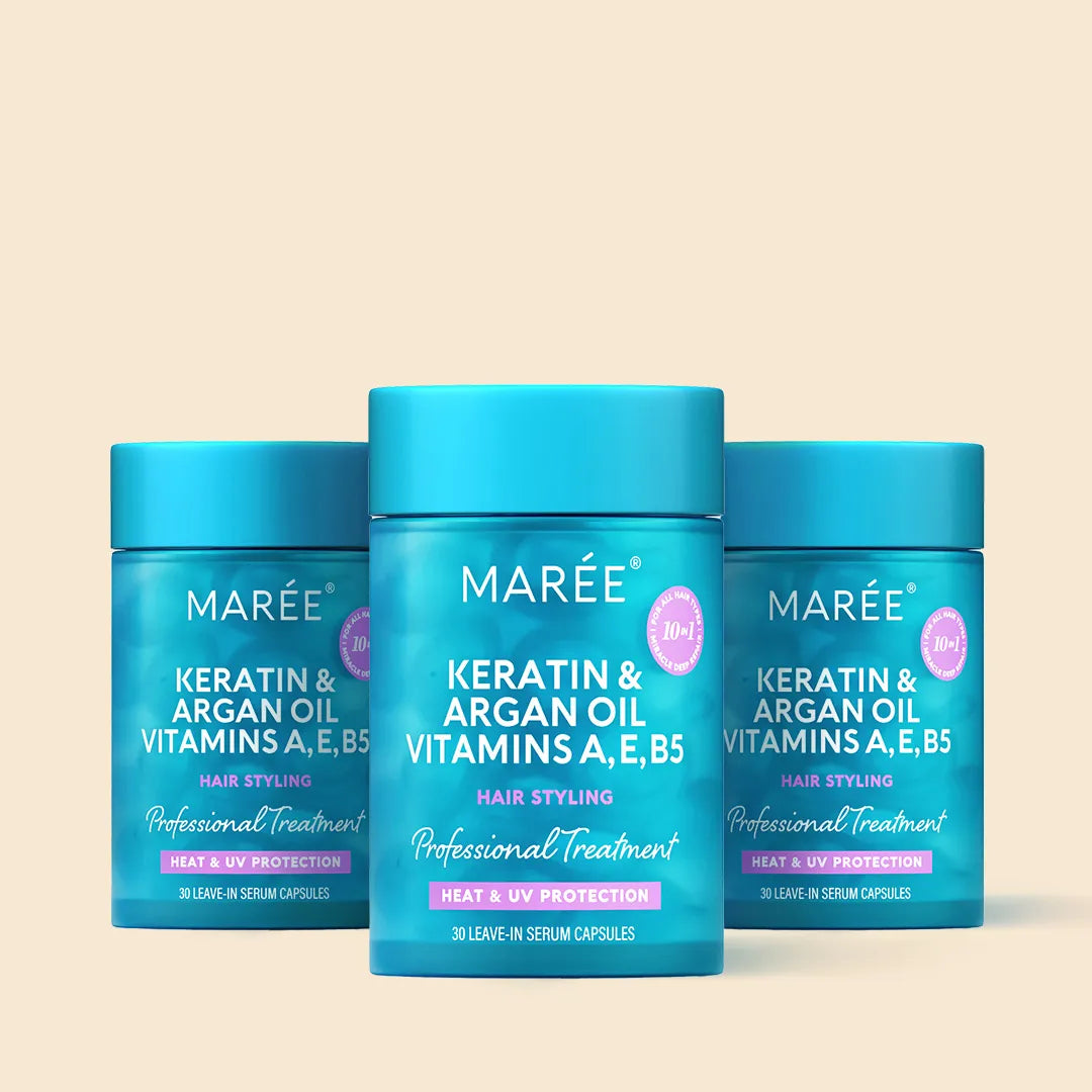 Hair Oil Capsules for Frizzy Hair