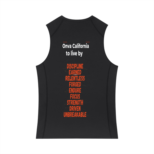 Men's Slim-Fit Topstitch Tank Top