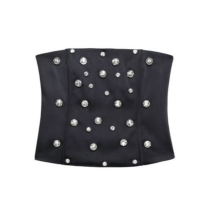Sexy Jewelry Corset Top