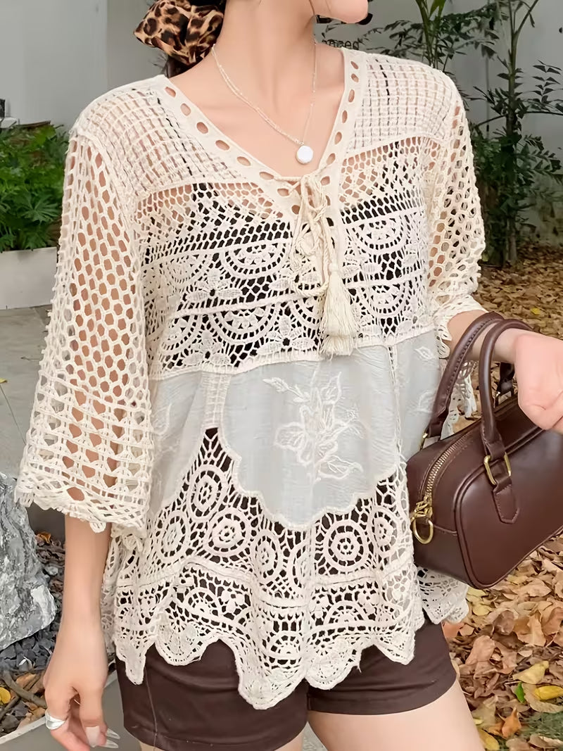 V-Neck Vacation Cami Top