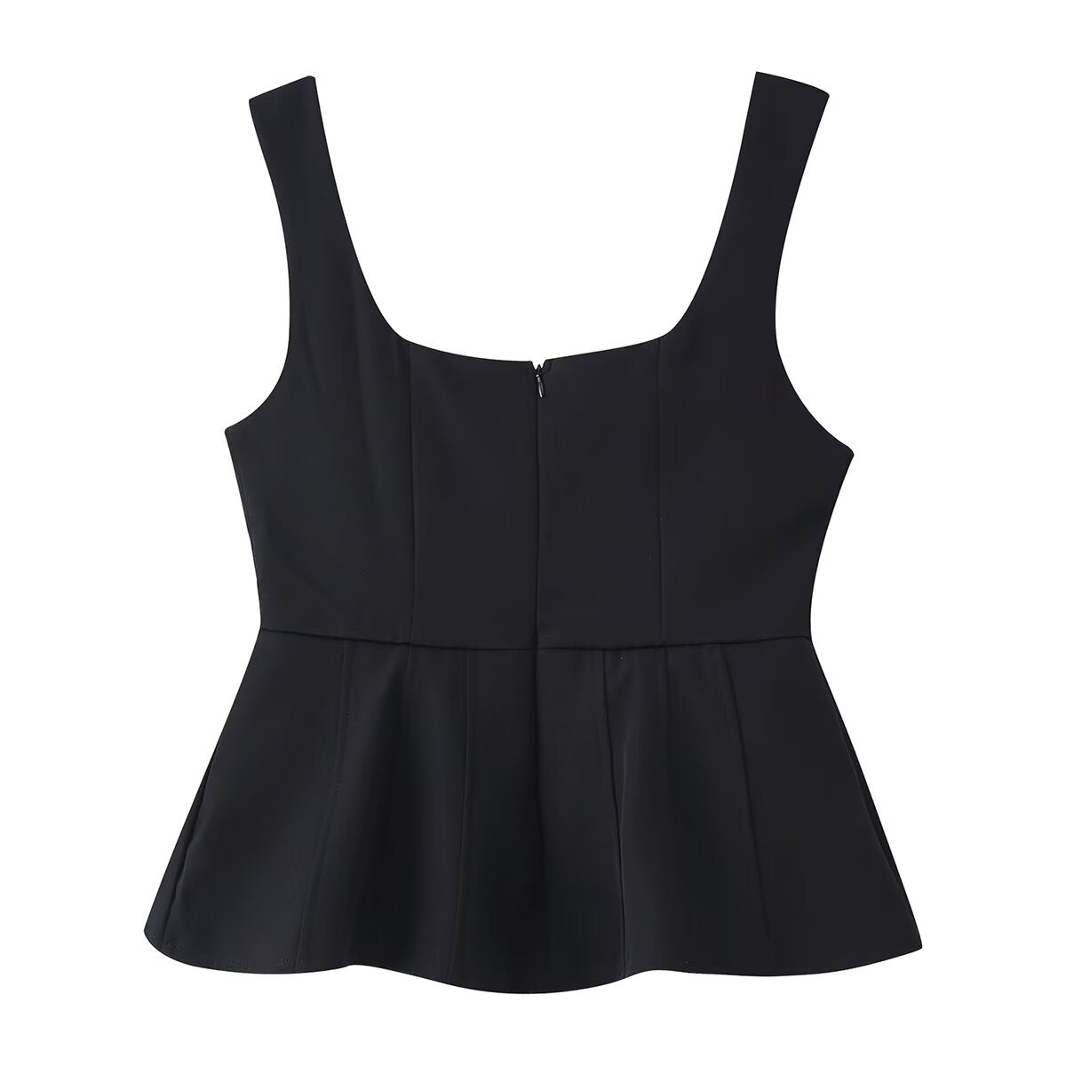 U-Collar Sleeveless Camisole Vest Top