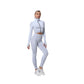 2-piece seamless zip-up yoga set – view 10