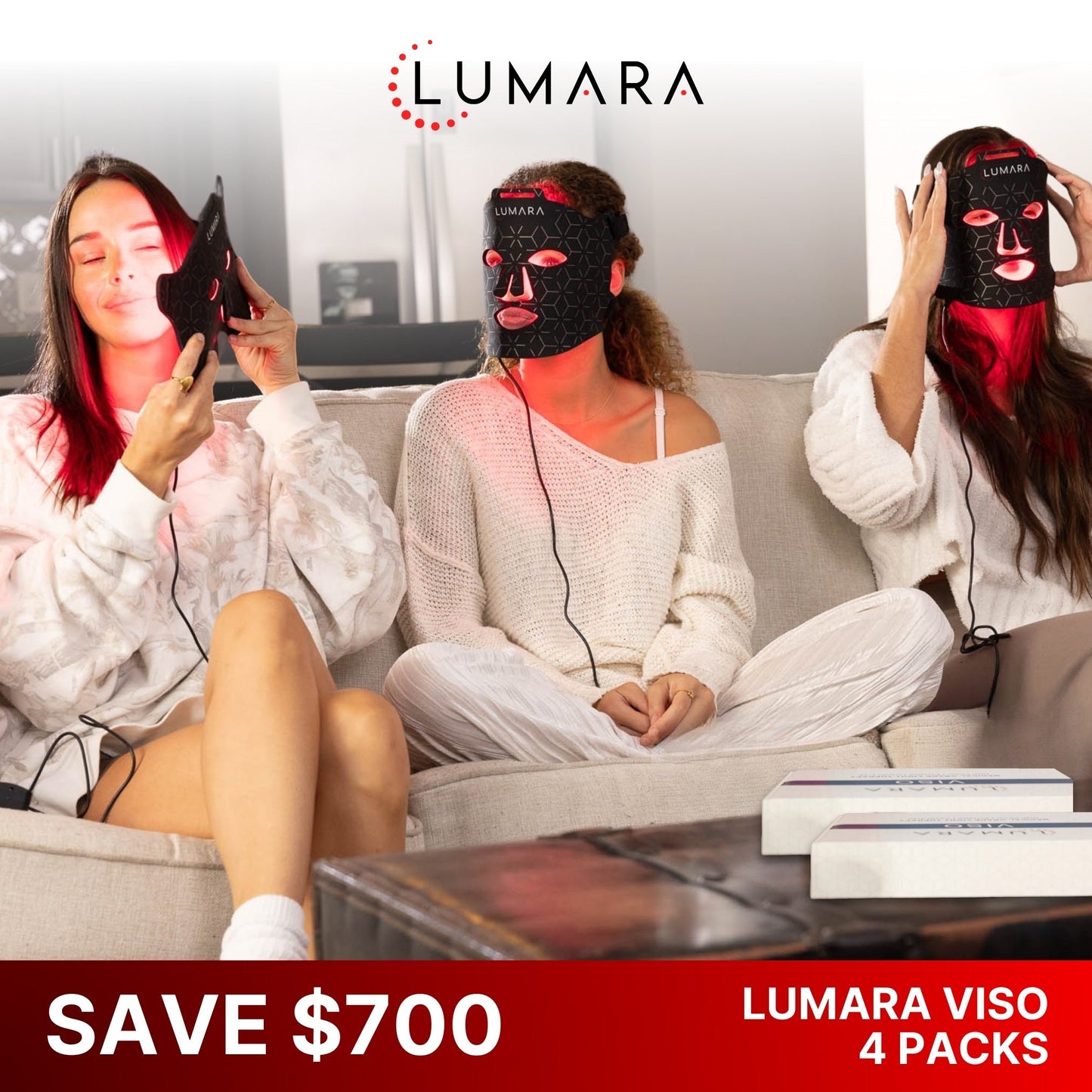 VISO FDA-Certified Red Light Therapy Mask