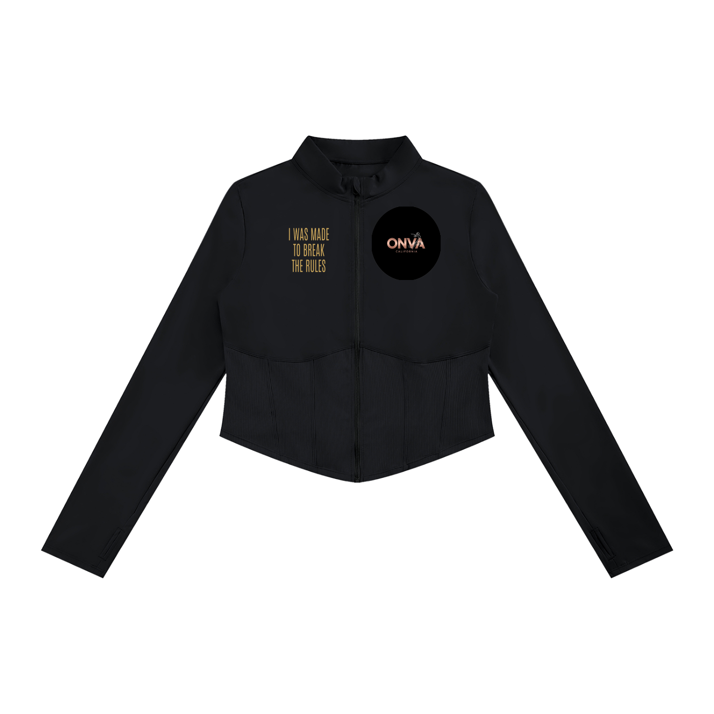 Women's Slim Fit Full-Zip Yoga Jacket