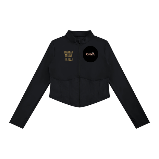 Women's Slim Fit Full-Zip Yoga Jacket
