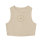 Women's Tight Crewneck Crop Tank Top