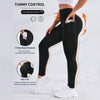 High Waist Thermal Fleece-Lined Sports Leggings