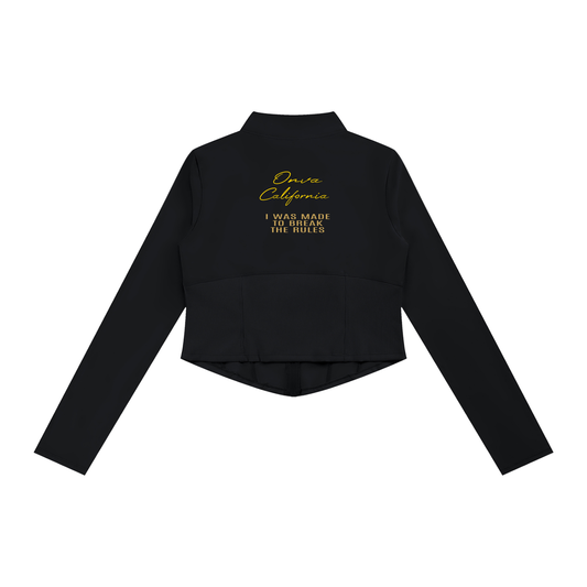 Women's Slim Fit Full-Zip Yoga Jacket