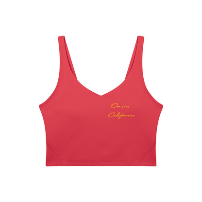 Women's V-Neck Yoga Sports Bra
