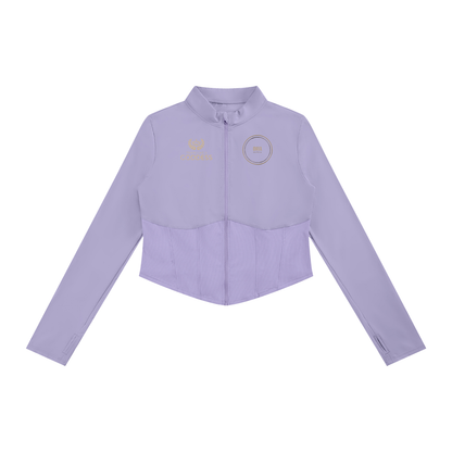 Women's Slim Fit Full-Zip Yoga Jacket