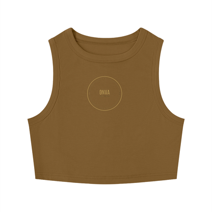 Women's Tight Crewneck Crop Tank Top