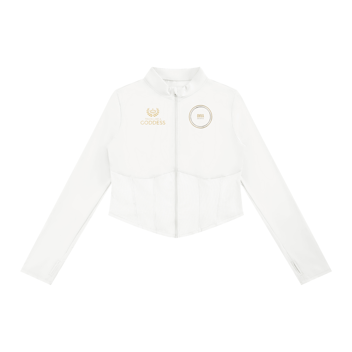 Women's Slim Fit Full-Zip Yoga Jacket