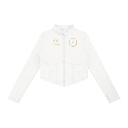 Women's Slim Fit Full-Zip Yoga Jacket