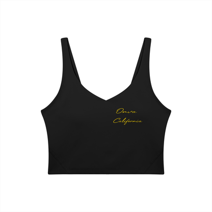 Women's V-Neck Yoga Sports Bra