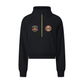 Cropped Half-Zip Sweatshirt