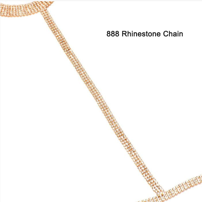 Rhinestone Sexy Body Chain Necklace Jewelry