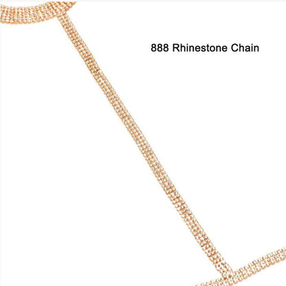 Rhinestone Sexy Body Chain Necklace Jewelry
