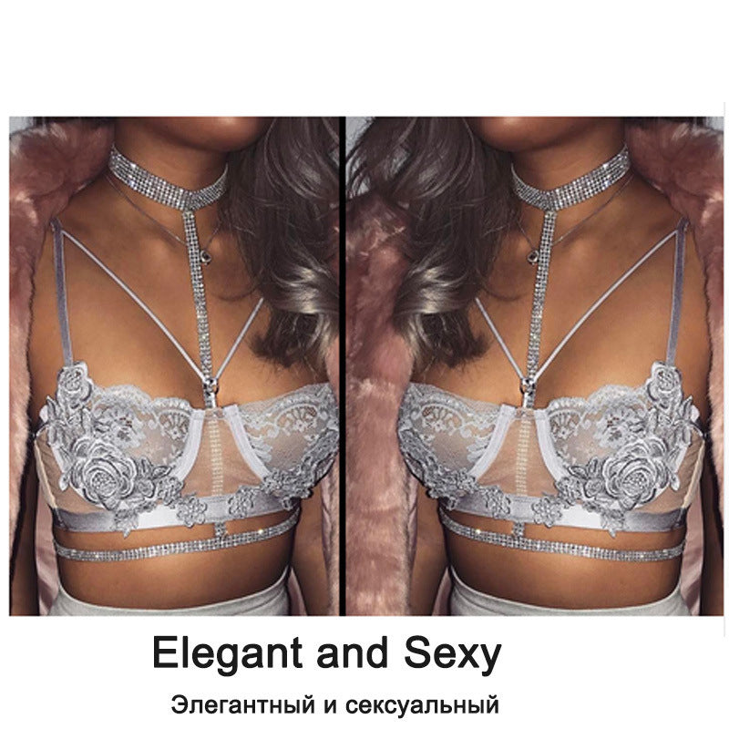 Rhinestone Sexy Body Chain Necklace Jewelry