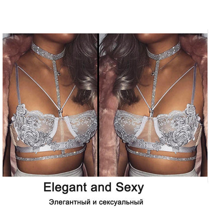 Rhinestone Sexy Body Chain Necklace Jewelry
