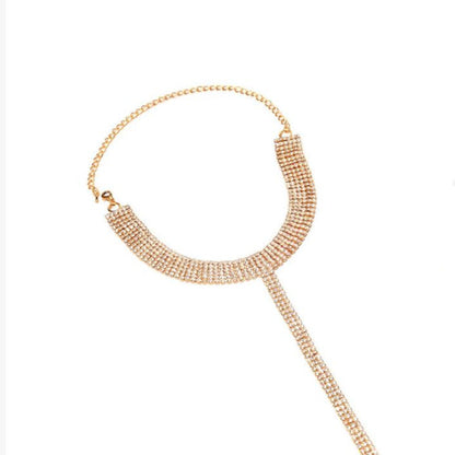 Rhinestone Sexy Body Chain Necklace Jewelry