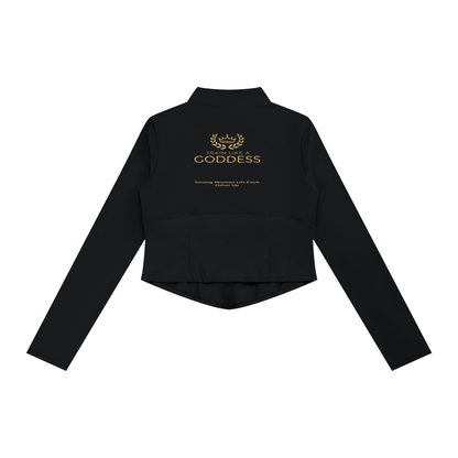 Women's Slim Fit Full-Zip Yoga Jacket