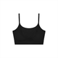 Women's Solid U-Neck Sports Bra