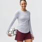 Foudy Women's Long Sleeve Workout Top
