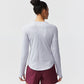 Foudy Women's Long Sleeve Workout Top