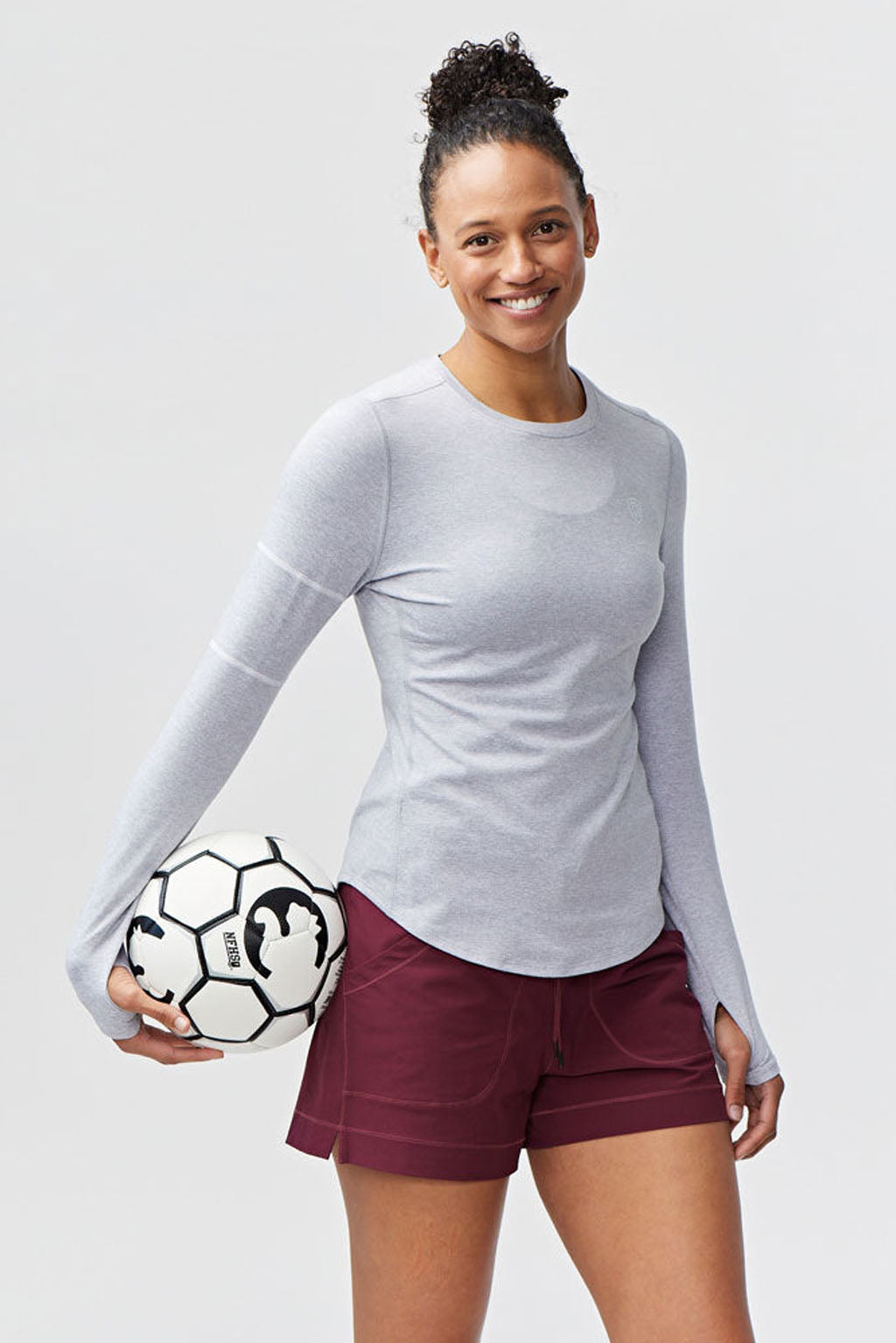 Foudy Women's Long Sleeve Workout Top