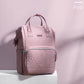 Modern Quilted Diaper Bag Backpack
