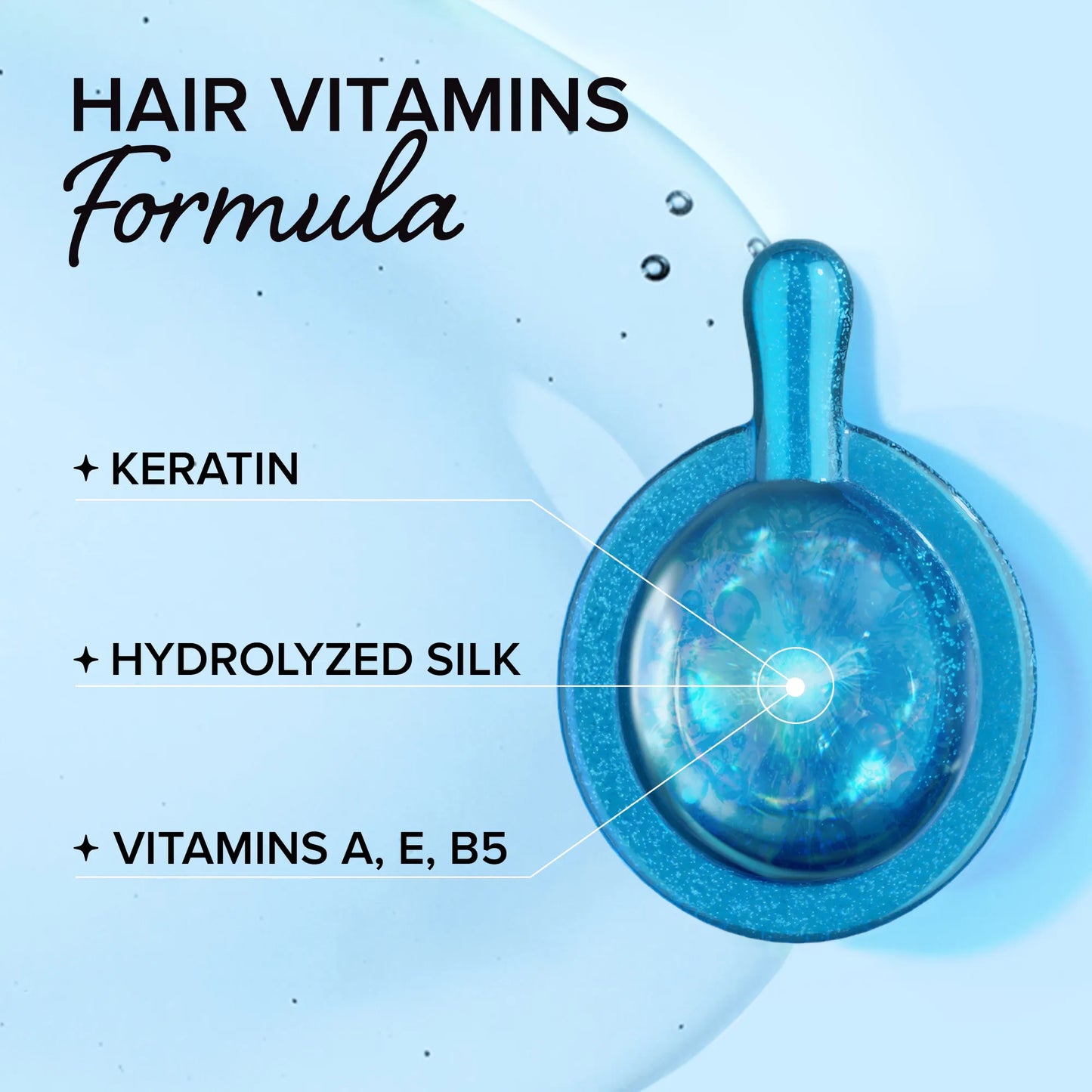 Hair Oil Capsules for Frizzy Hair