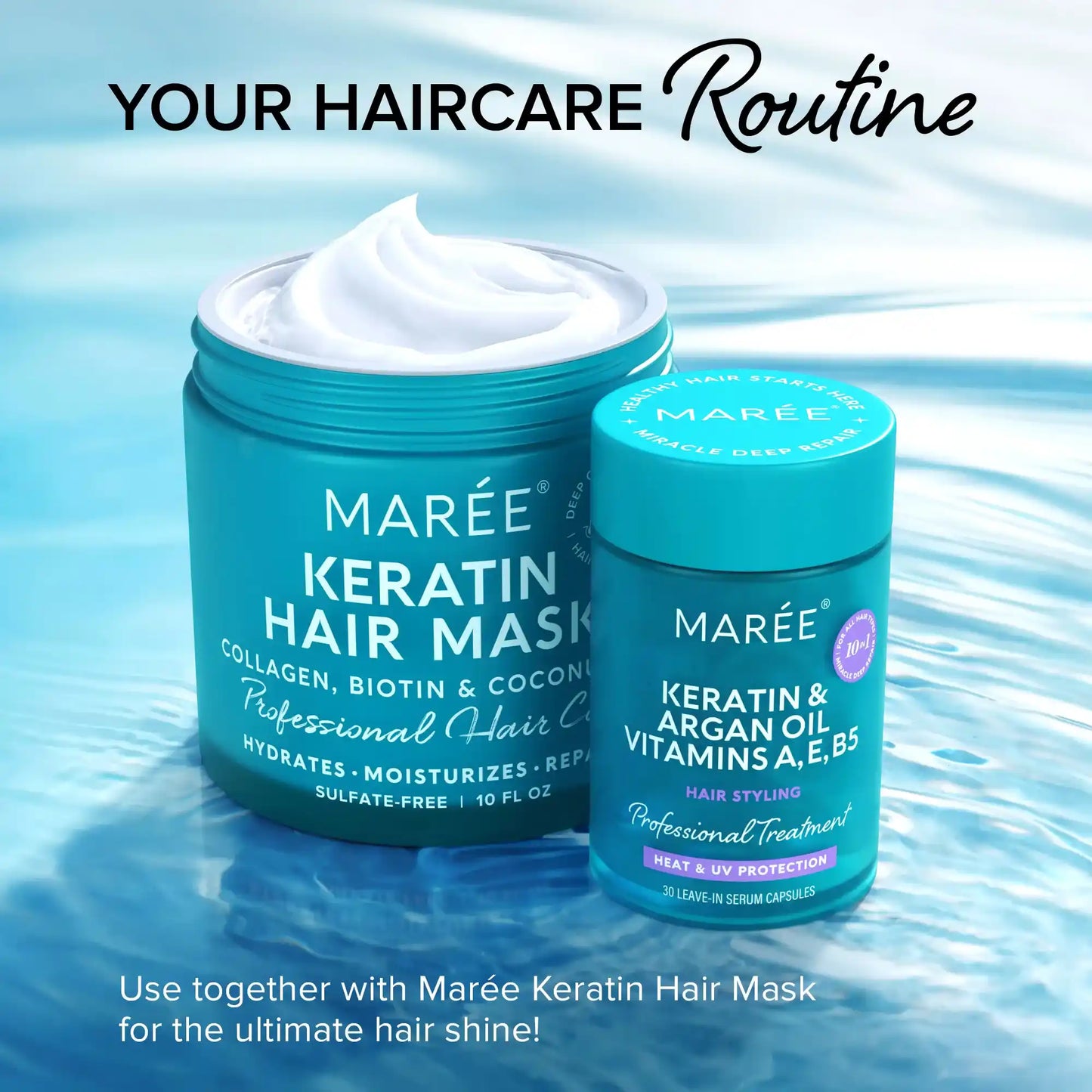 Hair Oil Capsules for Frizzy Hair