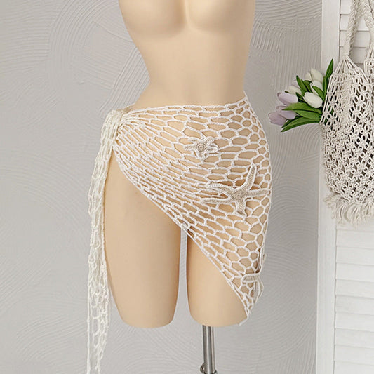 Starfish Crochet Beach Shawl & Cover-Up