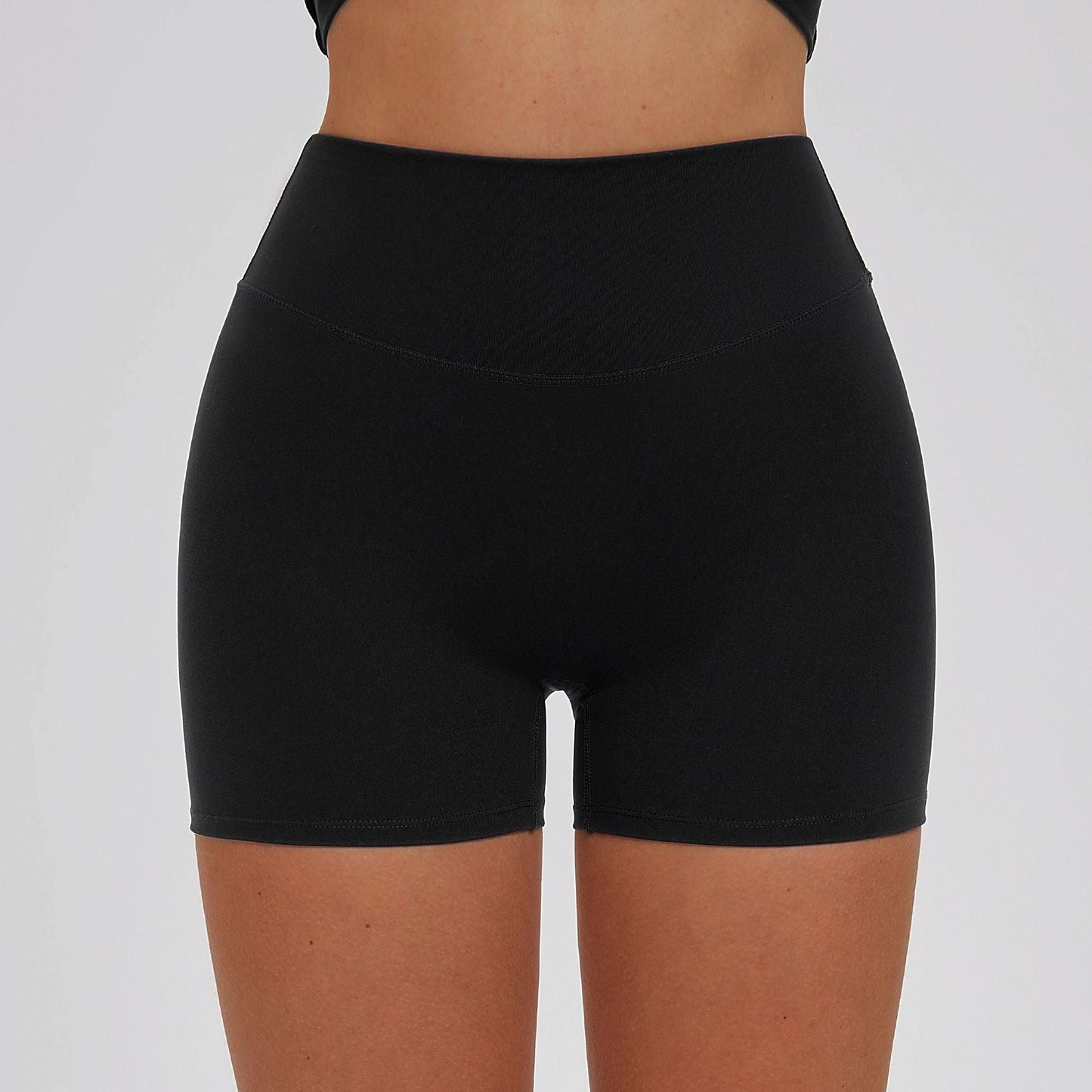 High Waist Tight Yoga & Running Shorts