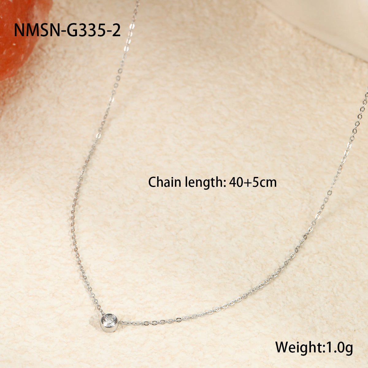 Minimalist Ultra-Fine Titanium Steel Clavicle Chain Necklace