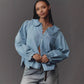 Retro Lightweight Denim Long Sleeve Shirt