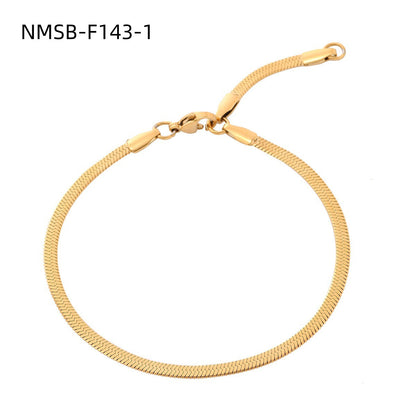 Heart Diamond Stainless Steel Bracelet