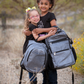 O3KCBP025 Obersee Mini Preschool Backpack for Girls with integrated
