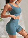 ONVA women's seamless ribbed yoga set