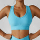 3-piece seamless yoga set with jacket, bra and leggings – view 10