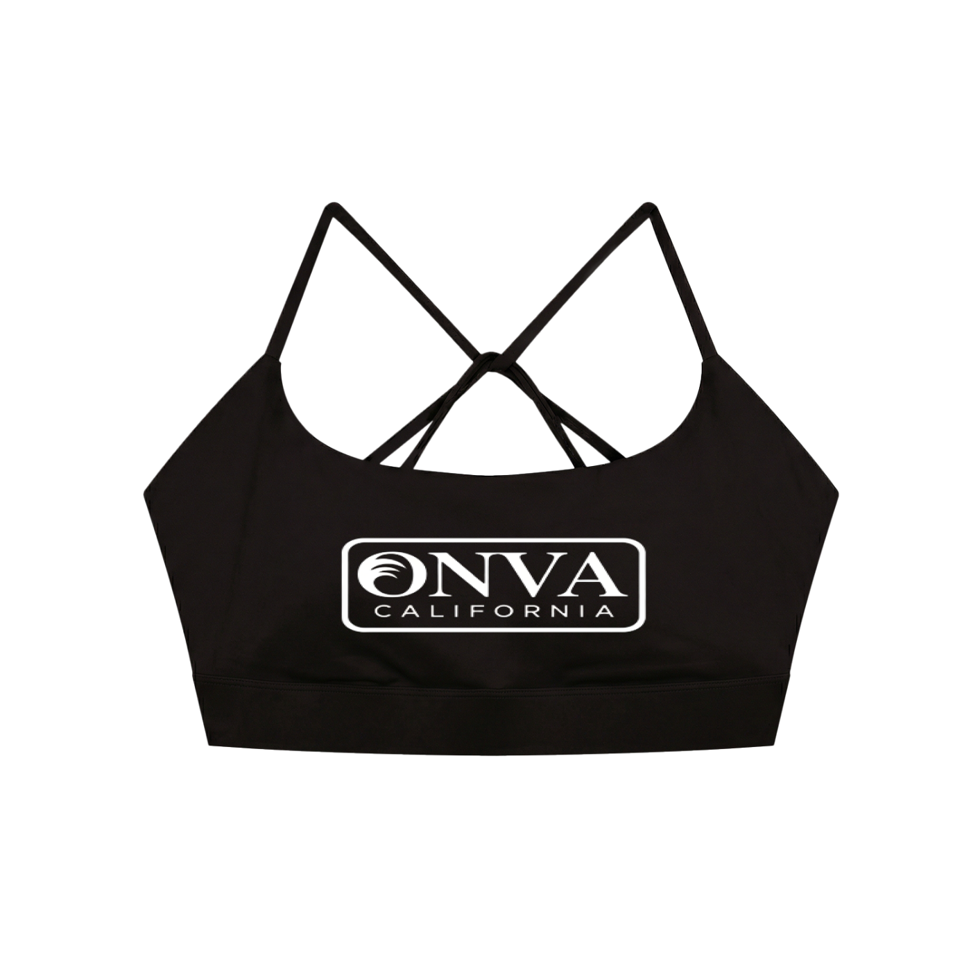 Strappy Criss Cross Yoga Sports Bra
