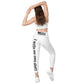 ONVA My Path pocket leggings, white and blue – view 26