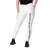 ONVA She Carries Light pocket leggings, white and black