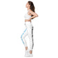 ONVA My Path pocket leggings, white and blue – view 31