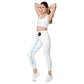 ONVA My Path pocket leggings, white and blue – view 27