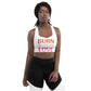 ONVA recycled longline sports bra – view 7
